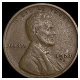 1923-S Lincoln Wheat Cent NEARLY UNCIRCULATED