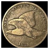 1858 Flying Eagle Cent LIGHTLY CIRCULATED