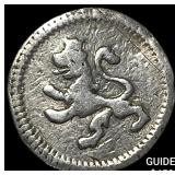 1804 Mexico Charles IV Silver 1/4 Real