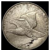 1857 Copper-Nickel Flying Eagle Cent LIGHTLY CIRCU