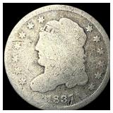 1831 Capped Bust Half Dollar NICELY CIRCULATED