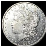 1890 Morgan Silver Dollar CLOSELY UNCIRCULATED