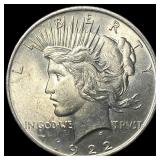 1922 Silver Peace Dollar UNCIRCULATED