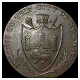 1792 Norwich Copper Half Penny