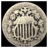 1875 Shield Nickel NICELY CIRCULATED