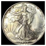 1943-S Silver Walking Liberty Half Dollar UNCIRCUL