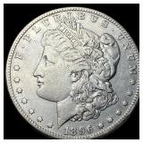 1896-S Silver Morgan Dollar NEARLY UNCIRCULATED