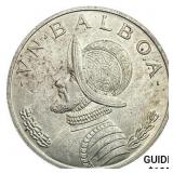 1966 Panama Balboa 0.7734oz ASW NEARLY UNCIRCULATE