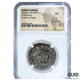 Roman Galerius AD 305-311 BI Nummus NGC XF