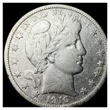 1910-S Silver Barber Half Dollar LIGHTLY CIRCULATE