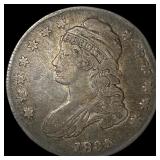 1835 Capped Bust Half Dollar ABOUT UNCIRCULATED