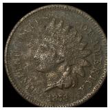 1873 Indian Head Cent NICELY CIRCULATED
