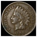 1908 Indian Head Cent LIGHTLY CIRCULATED