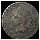 1876 Indian Head Cent NICELY CIRCULATED