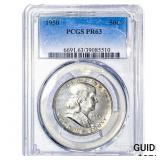 1950 Franklin Half Dollar PCGS PR63