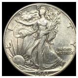 1941 Silver Half Dollar (Walking Liberty) CLOSELY