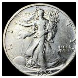 1934 Silver Half Dollar NEARLY UNCIRCULATED