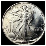 1943-S Silver Walking Liberty Half Dollar CHOICE B
