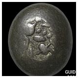 1837-55 Japan Tempo Period Silver Mameita Gin
