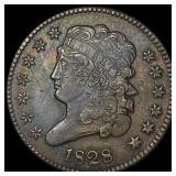 1828 Classic Head Half Cent NEARLY UNCIRCULATED
