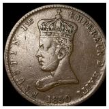 1850 Haiti Copper 6 1/4 Centimes