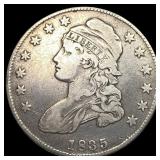 1835 Capped Bust Half Dollar LIGHTLY CIRCULATED
