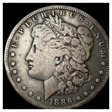 1886-S Silver Morgan Dollar LIGHTLY CIRCULATED