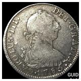 1785/4-PR Bolivia Charles III Silver 2 Reales