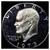 1973-S Eisenhower Dollar GEM PROOF