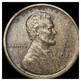 1921-S Lincoln Wheat Cent CLOSELY UNCIRCULATED