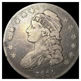 1834 Capped Bust Half Dollar LIGHTLY CIRCULATED