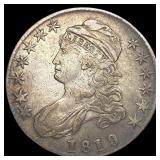 1819 Capped Bust Half Dollar NEARLY UNCIRCULATED