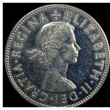 1970 Great Britain Copper Nickel 1/2 Crown