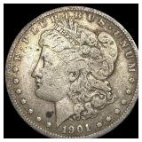 1901-S Silver Morgan Dollar LIGHTLY CIRCULATED