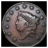 1825 Coronet Head Large Cent LIGHTLY CIRCULATED