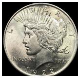 1922 Silver Peace Dollar UNCIRCULATED
