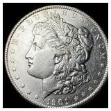 1901 Morgan Silver Dollar CLOSELY UNCIRCULATED