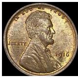 1916 Lincoln Wheat Cent CHOICE BU