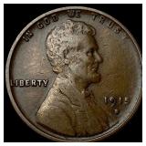 1915-S Lincoln Wheat Cent NEARLY UNCIRCULATED