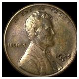 1925-S Lincoln Wheat Cent NEARLY UNCIRCULATED