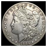 1904-S Silver Morgan Dollar NEARLY UNCIRCULATED