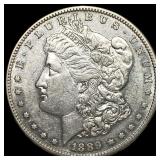 1889-S Silver Morgan Dollar CLOSELY UNCIRCULATED