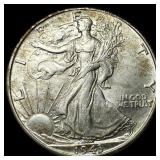 1943 Walking Liberty Half Dollar CHOICE AU