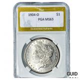 1904-O Morgan Silver Dollar PGA MS63