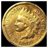 1867 Indian Head Cent NICELY CIRCULATED