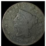 1842 Braided Hair Large Cent NICELY CIRCULATED
