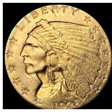 1928 Indian Head $2.5 Gold Quarter Eagle UNCIRCULA
