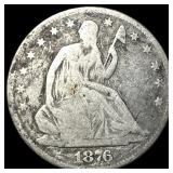 1876 Seated Liberty Half Dollar NICELY  CIRCULATE