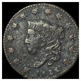 1822 Coronet Head Large Cent NICELY CIRCULATED