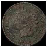 1874 Indian Head Cent HIGH GRADE
